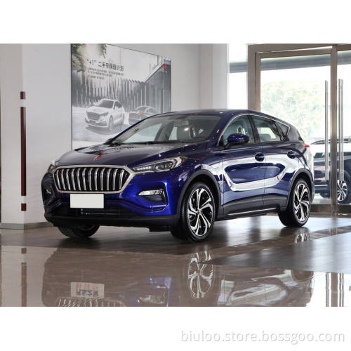 Китай 4 колеса Hongqi E-HS3 EHS9 Новый энергетический автомобиль Hongqi E-HS3 SUV 2019 407 км 52,5 км двойной мотор 4WD использовал новые автомобили EV